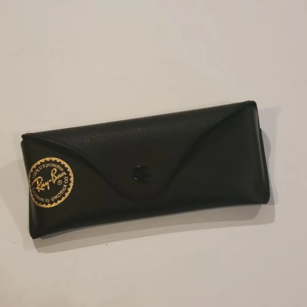 Ray-Ban Ray Ban Sunglasses Eyeglasses faux leather semisoft black case 212
